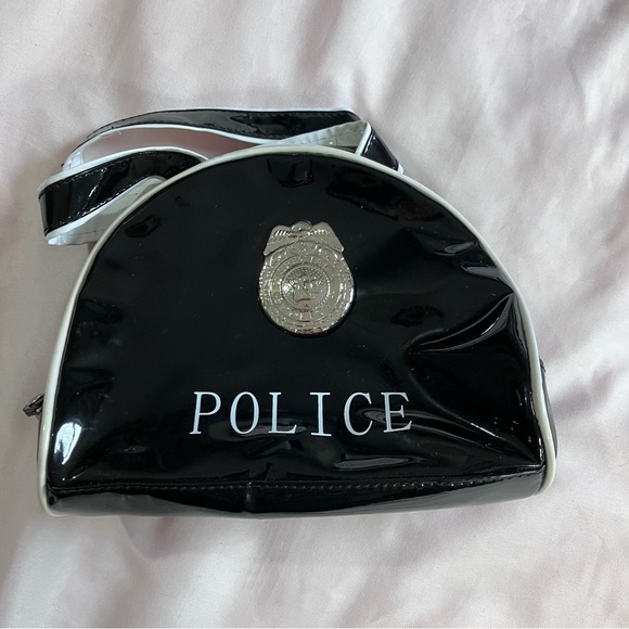 🩵2FOR$20 Spirit Halloween Sexy Police Costume, With Hat & Matching Purse - Picture 11 of 15